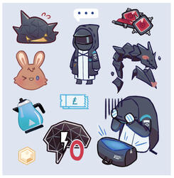 arknights stickers